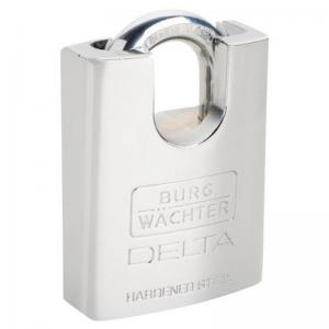 Burg-Wachter Delta 60mm Solid Hardened Steel Closed Shackle Padlock