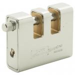 Burg-Wachter Quadra 90mm Double Slot Armoured Steel Padlock 434420