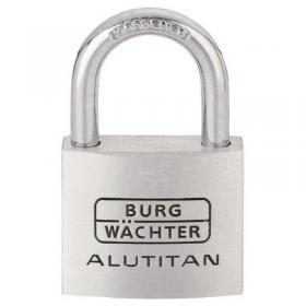 Burg-Wachter Alutitan 40mm Aluminium Padlock 434422