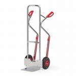 Aluminium Sack Truck with Pneumaticwheels - Blade W X D: 320 X 250 mm 434444