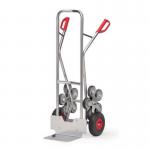 Aluminium Stairclimbing Sack Truck - Bladew X D: 320 X 250 - 5 Armed Wheel-spiders 434467