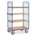 Shelved Trolley with Wirelattice - Platform Width: 800 mm 434495
