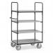 Tall Shelf Trolleys- Platform l X W: 1000 X 700 mm 434497