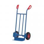 Tubular Steel Sack Truck - Pneumatic Tyres - Blade Depth: 150mm 434507