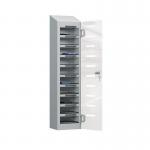 Phone Safe Plus 10 Tier, Cam Locks, Silver 434557