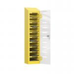 Phone Safe Plus 10 Tier, Cam Locks, Yellow 434563