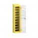 Phone Safe Plus 10 Tier, Cam Locks, Yellow 434563