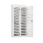 Phone Safe Plus 20 Tier, Cam Locks, White 434566