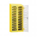 Phone Safe Plus 20 Tier, Cam Locks, Yellow 434571