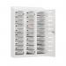 Phone Safe Plus 30 Tier, Cam Locks, White 434574
