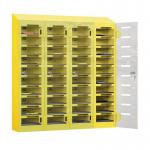 Phone Safe Plus 40 Tier, Cam Locks, Yellow 434587