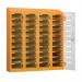 Phone Safe Plus 40 Tier, Cam Locks, Orange 434588