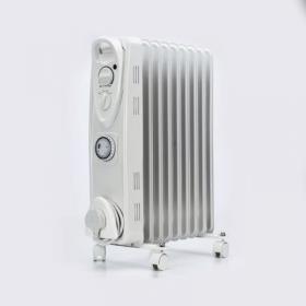 9 Fin Oil Filled Radiator With Timer 434648