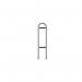 Door Guard Thin - Stainlesssteel - Concrete in 434662