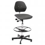 Solid Chair - Steel Base + Glides + Footringadj Seat Height 680-940 mm 434715