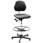 Comfort Chair - Steel Base + Glides + Footringadj Seat Height 640 - 900 mm 434716