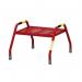 Sturdy Step-up 1 Stepmesh Tread Red Powder Coated Finish 434746
