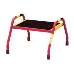 Sturdy Step-up 1 Stepsure Grip Tread Red Powder Coated Finish 434749