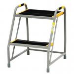 Sturdy Step-up 2 Stepsure Grip Tread Grey Powder Coated Finish 434755