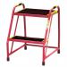 Sturdy Step-up 2 Stepsure Grip Tread Red Powder Coated Finish 434756