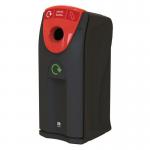 Envirobin Maxi 140 l Cw Opensmall Circular Aperture Finished in Red 434779
