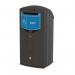 Envirobank 140 Cw Slot Aperture Finishedin Blue (to Be Used with Internal Wheelie Bin) 434783