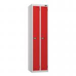 Twin Locker 1800 X 450 X 450 Flatsilverred 434791