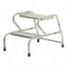 Stable Step-up Static Two Stepmesh Tread, Galvanised Finish 434803