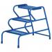 Stable Step-up Static Three Stepmesh Tread, Powder Coated Finish 434808