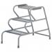 Stable Step-up Static Three Stepmesh Tread, Powder Coated Finish 434809