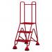 Multi-glide Premium 3 Stepexpanded Steel Mesh Tread in Red 434886