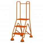 Multi-glide Premium 3 Stepexpanded Steel Mesh Tread in Orange 434888