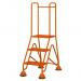 Multi-glide Premium 3 Stepexpanded Steel Mesh Tread in Orange 434888