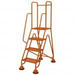 Multi-glide Premium 4 Stepexpanded Steel Mesh Tread in Orange 434895