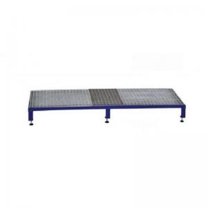 Galvanised Mesh Grid Work Platform 1510 X 610, Height Adjustable Feet