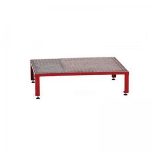 Galvanised Mesh Grid Work Platform 910 X 610, Height Adjustable Feet