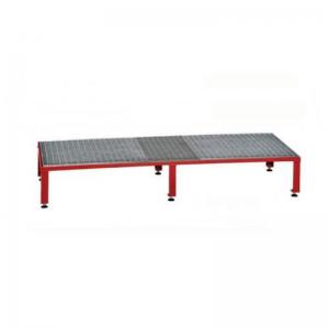 Galvanised Mesh Grid Work Platform 1510 X 610, Height Adjustable Feet