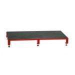 Work Platform 1210 X 610, Phenolic, Red, Height Adj 140 - 210 mm 434988