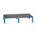 Work Platform 1210 X 610, Phenolic, Blue, Height Adj 230 - 300 mm 434998