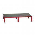 Work Platform 1210 X 610, Phenolic, Red, Height Adj 230 - 300 mm 435000