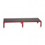 Work Platform 1510 X 610, Phenolic, Red, Height Adj 230 - 300 mm 435003