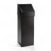 60 Litre Steel Fireretardant Pushbin Black 435061