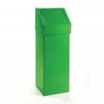 60 Litre Steel Fireretardant Pushbin Green 435062