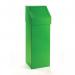 60 Litre Steel Fireretardant Pushbin Green 435062