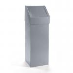 60 Litre Steel Fireretardant Pushbin Grey 435066