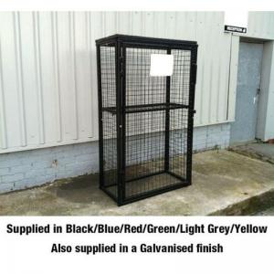 Defender Cage With 2 Full Shelves - H1700 X W1000 X D500mm -