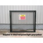 Defender Cage with Mesh Base & Onefull Shelf - H 1400 X W 1650 X D 500 mm - Galvanised Steel 435091