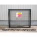 Defender Cage with Mesh Base & Onefull Shelf - H 1400 X W 1650 X D 500 mm - Galvanised Steel 435091