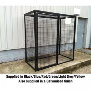 Defender Cage With Mesh Base & One Full Shelf - H1800 X W1800 X