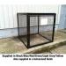 Defender Cage with One Full Shelf -h 1200 X W 1200 X D 1200 mm - Powder Coated Green 435136